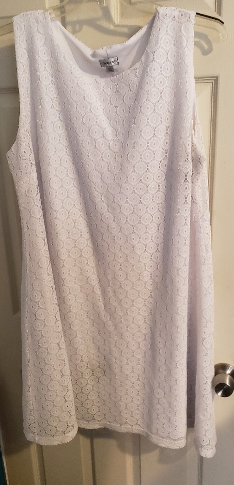 Basic white dress